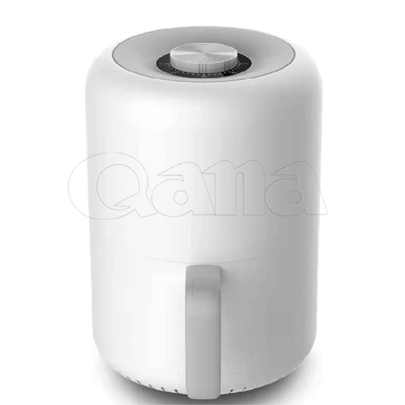 Mechanical air fryer with single knob